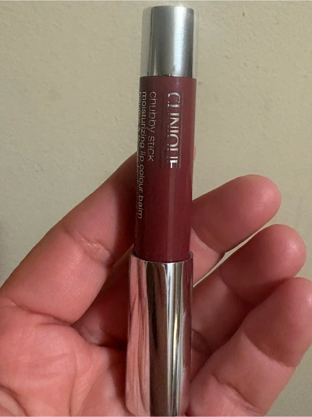 Clinique Chubby Stick Moisturizing Lip Colour Balm Broadest Berry (30) Brand New